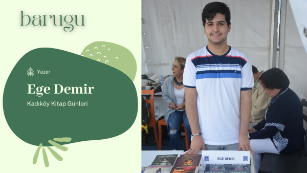 Ege Demir – Kadıköy Kitap Fuarı – Tepe Nautilus – İstanbul