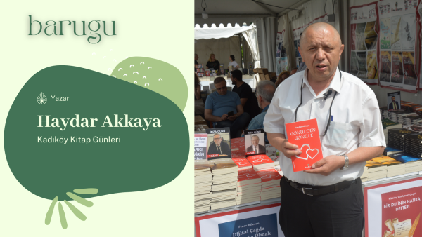 Haydar Akkaya – Kadıköy Kitap Fuarı – Tepe Nautilus – İstanbul