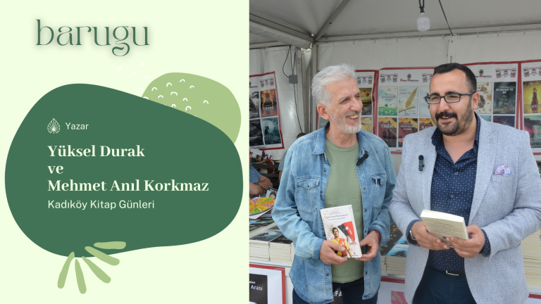Yüksel Durak ve Mehmet Anıl Korkmaz – Kadıköy Kitap Fuarı – Tepe Nautilus – İstanbul