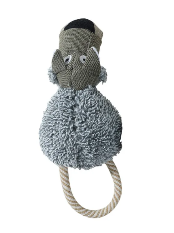 Köpek Pamuk İpi Ördek Kurt Şekilli Çiğneme Oyuncağı