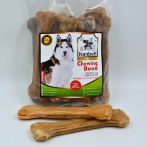 Nanbell 22cm Köpek (Çiğneme) Kemiği Natural (10'lu)