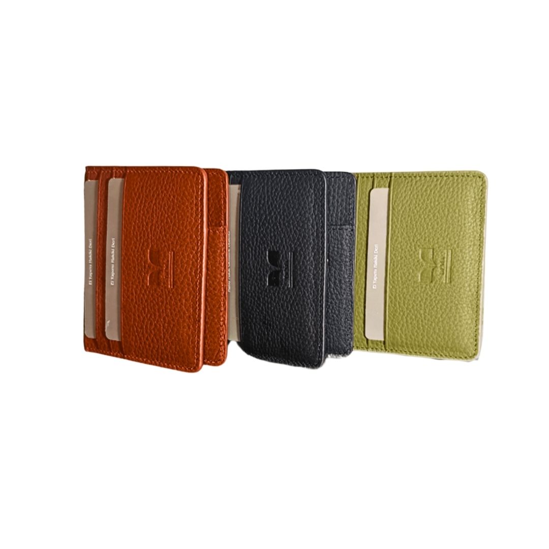 Dema Deri SlimFlow – Ultra İnce Hakiki Deri Kartlık