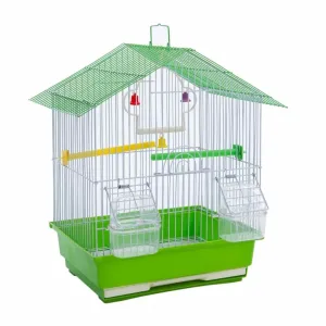 Nanbell A2112 Kuş Kafesi – Geniş Tabanlı, Dayanıklı ve Fonksiyonel Kafes