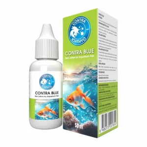 Contra Blue 50ml Contra Ichthyo Akvaryum Balıkları İçin Cilt Bakım Losyonu